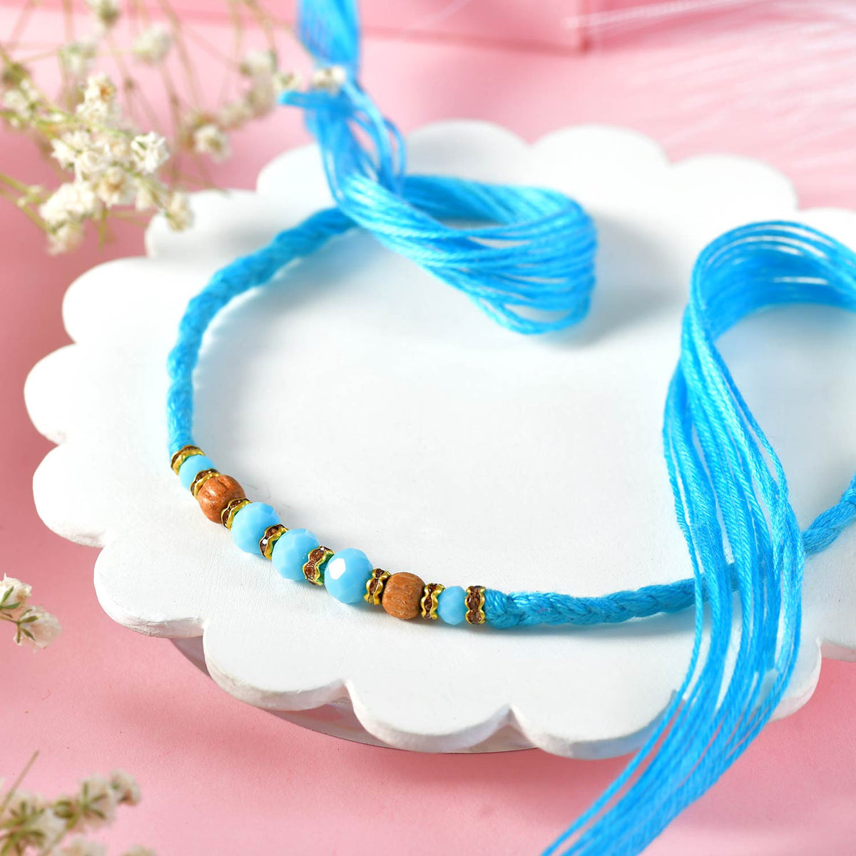 Set of Four Enchanting Rakhi For Brother