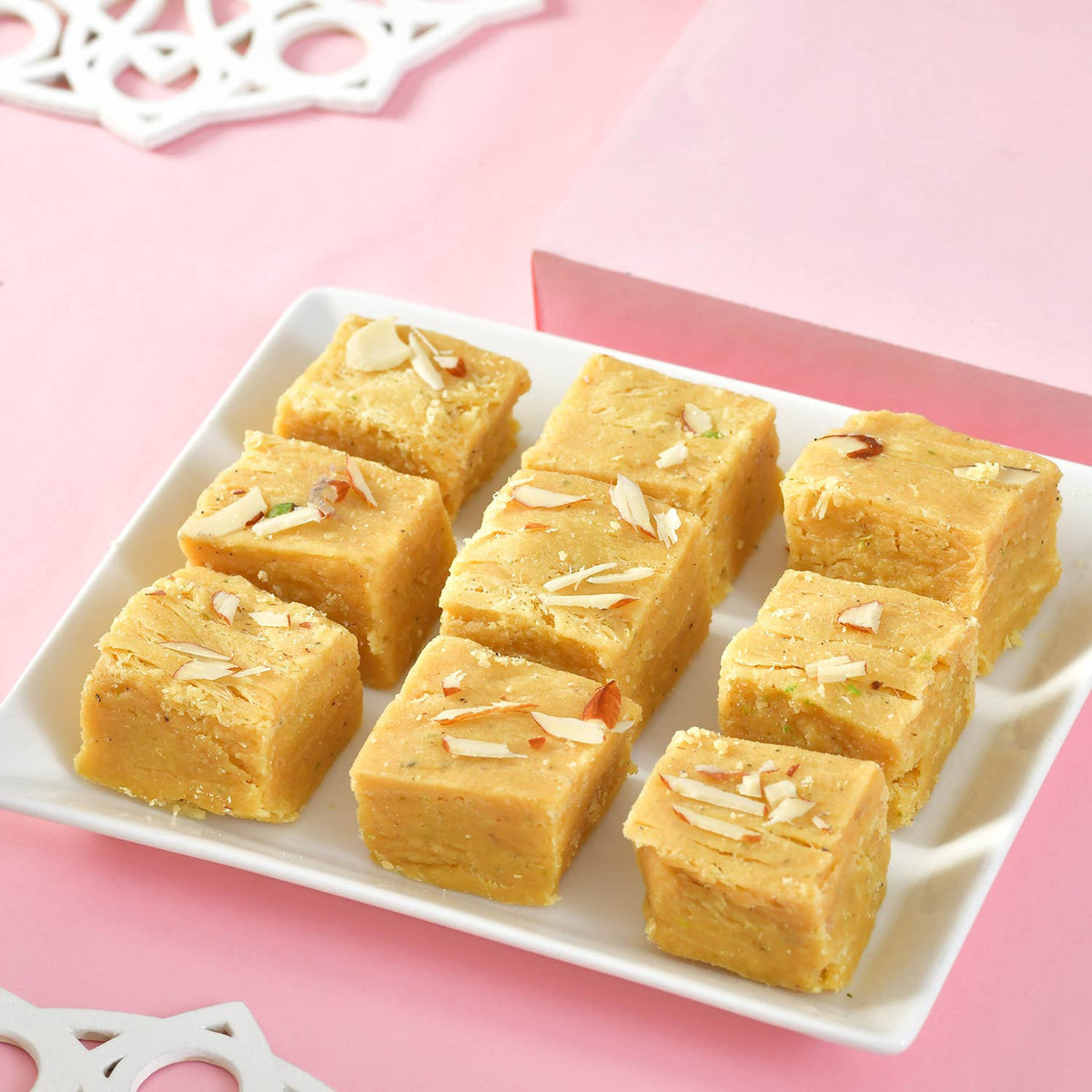 Set of Four Rakhi With Gourmet Hamper