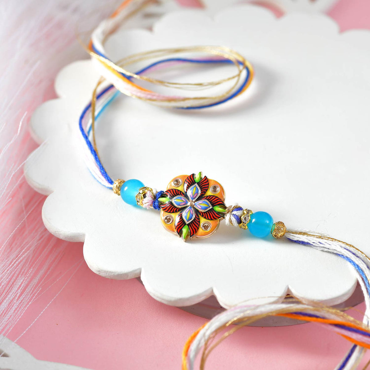 Festival Bloom Rakhi Set