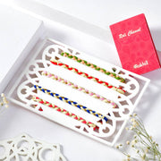 Traditional Braided Rakhi Set