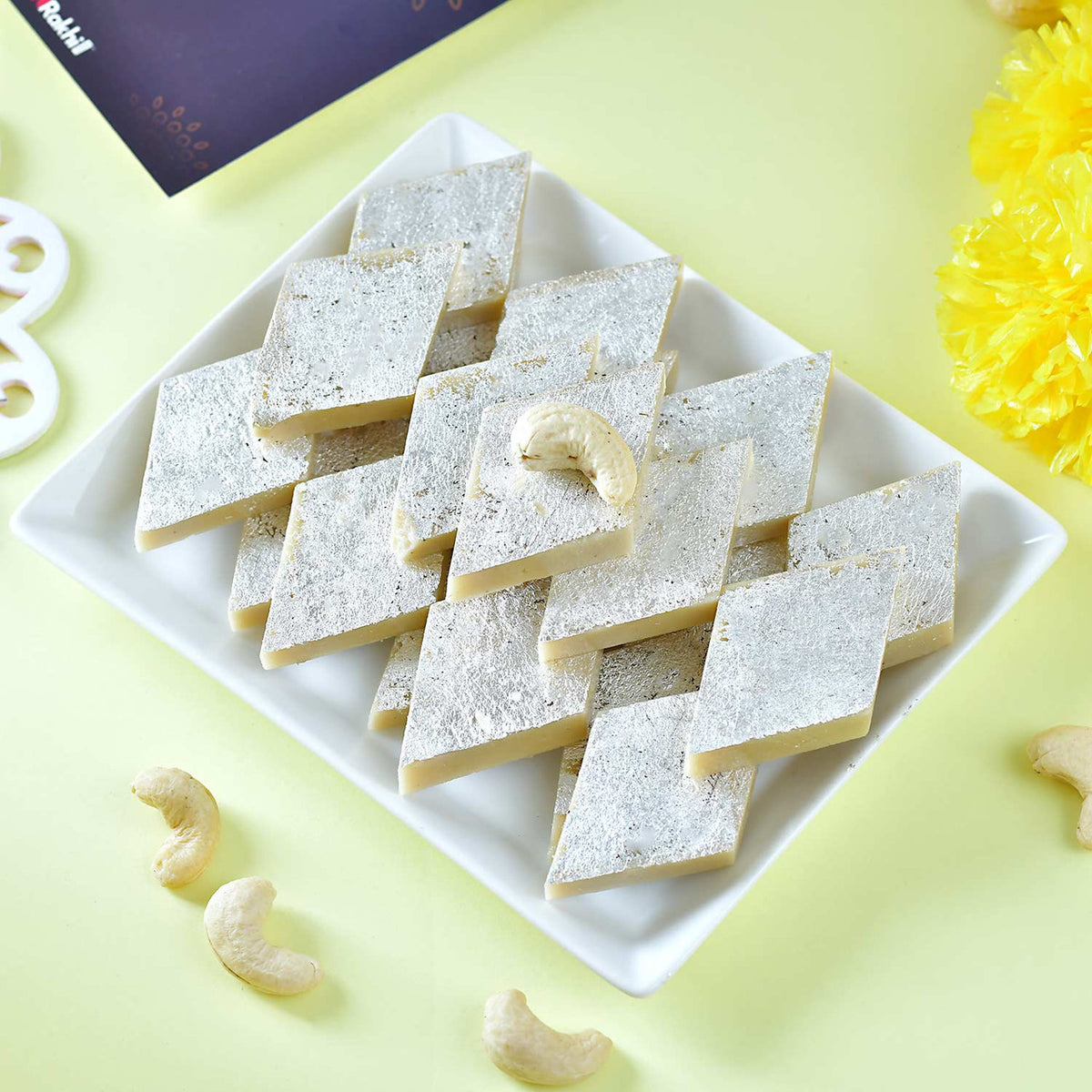 Bhaidooj Kalava with Kaju Katli