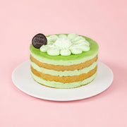 Pandan Coconut Torte