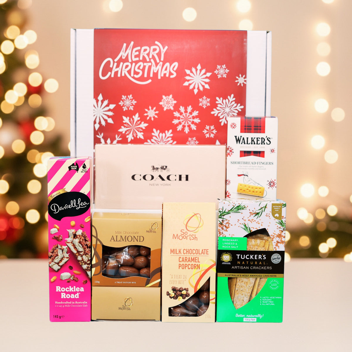 Christmas Deluxe Chocolate & Snack Gift Box