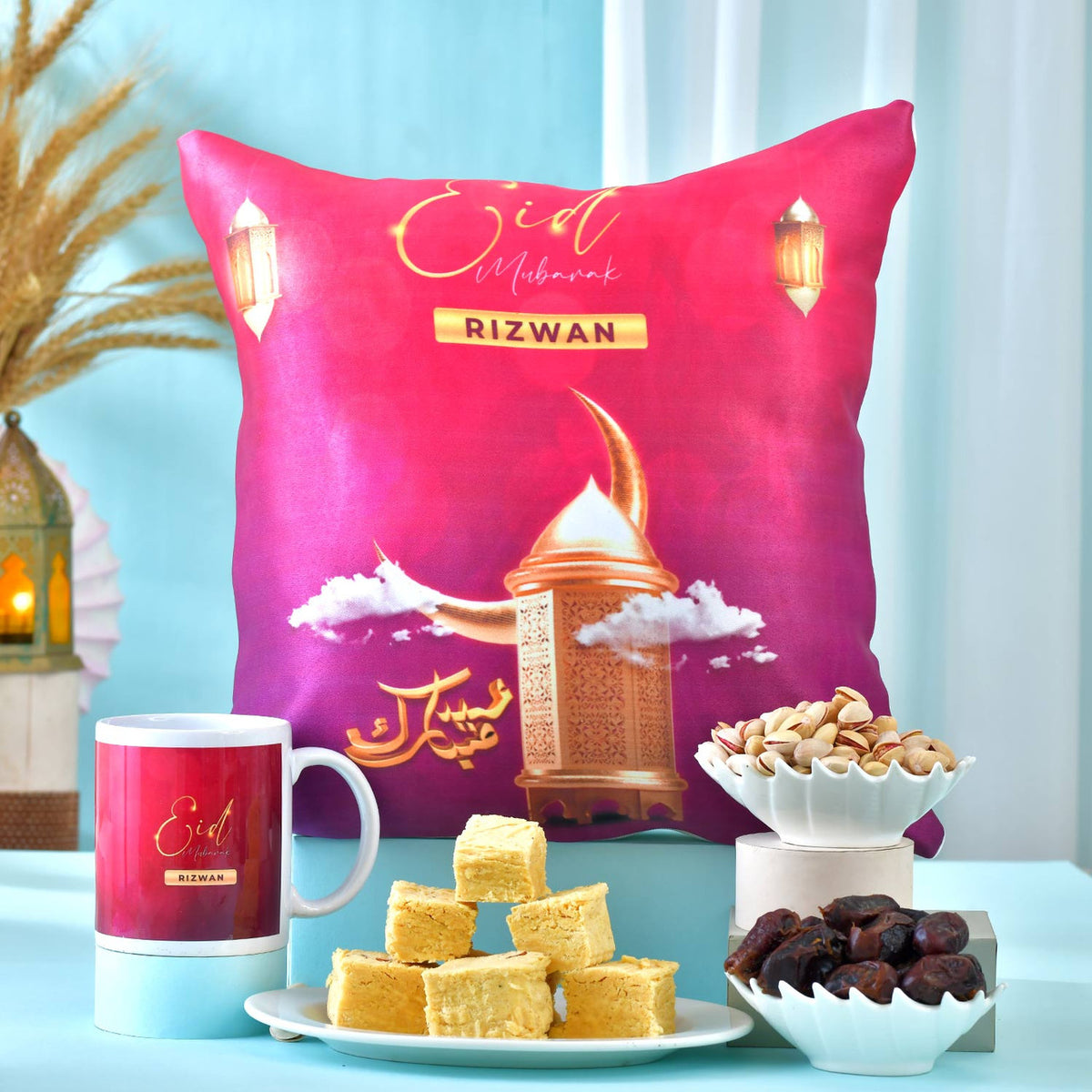 Personalized Eid Mubarak Gift Hamper