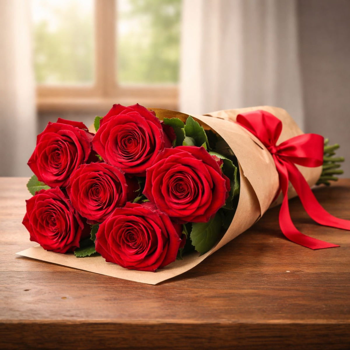 Classic Red Rose Bouquet