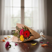 Vibrant Gerbera Native Bouquet