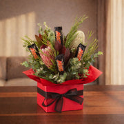 Australian Native & Mars Bar Gift Arrangement