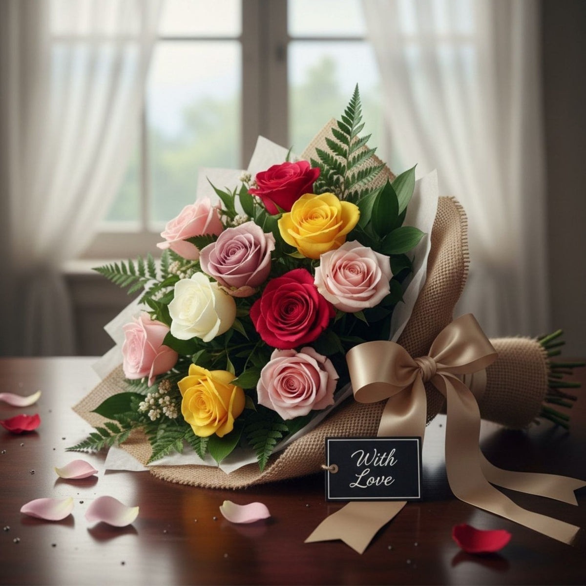 Mixed Roses Bouquet