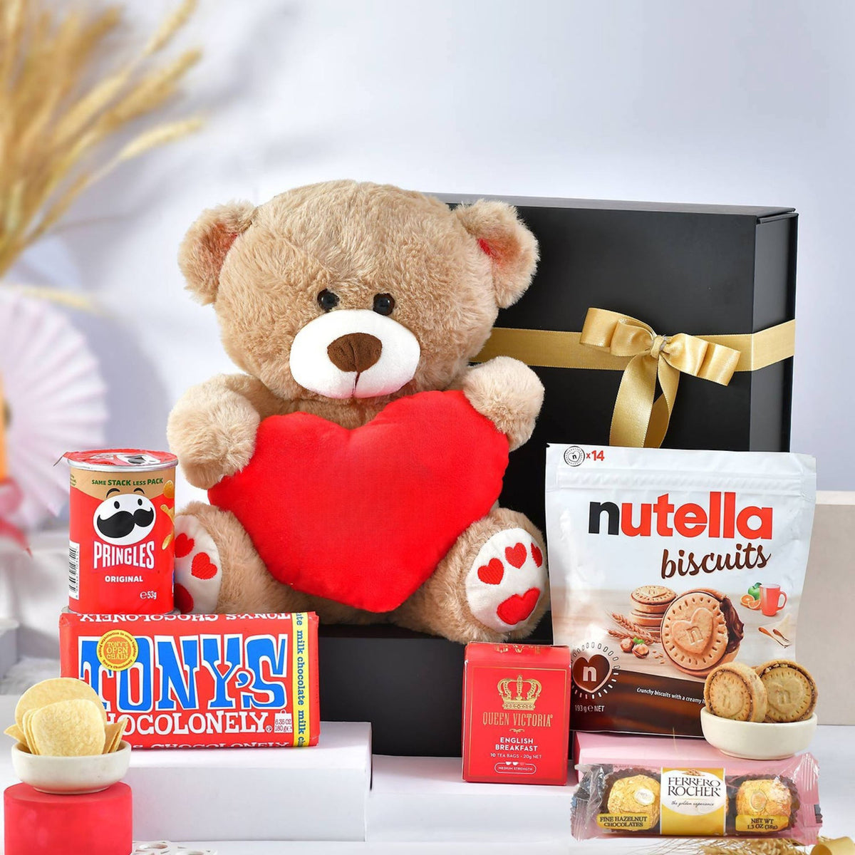 Love & Sweet Treats Teddy Gift Box