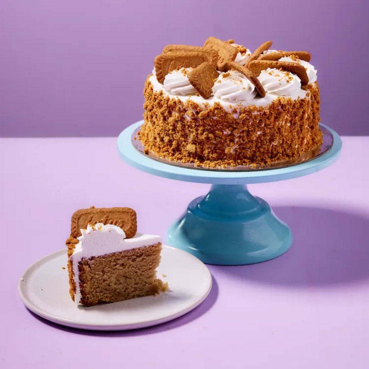 Biscoff Vegan Delight Cake