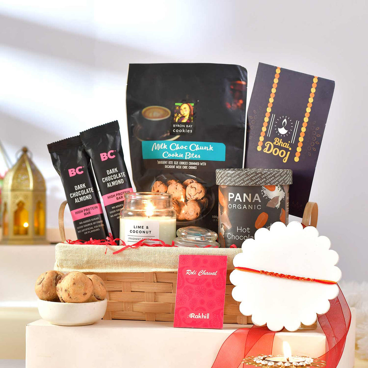 Candlelit Charm & Sweet Threads Gift Hamper