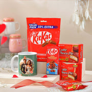 Anniversary Photo Mug & Gourmet Hamper