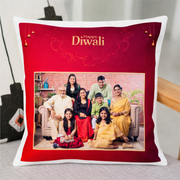 Family Celebration Diwali Personalized Cushion