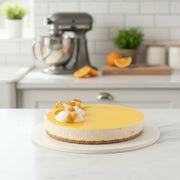 Lemon Citrus Glaze Cheesecake