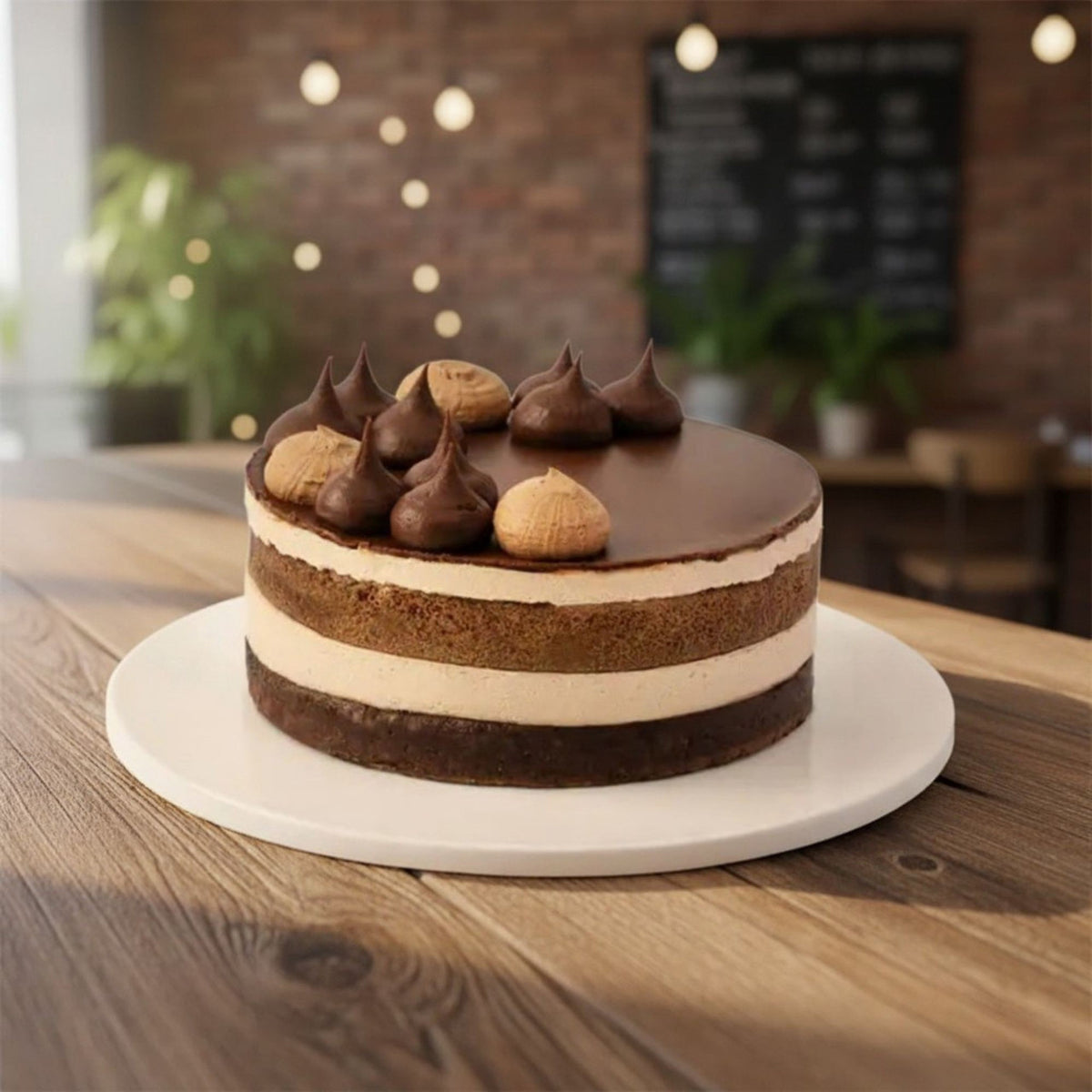 Vegan Chocolate Delight Cake