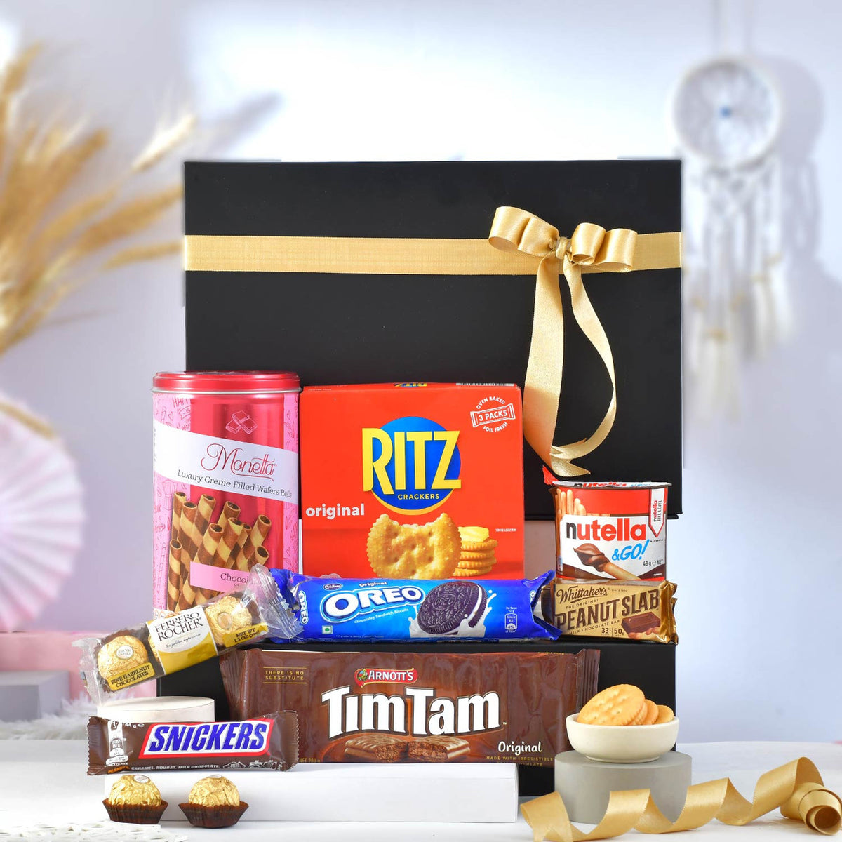 Premium Biscuits & Chocolate Snack Hamper