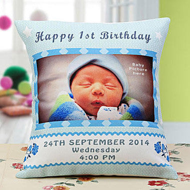Personalized Baby Photo Cushion