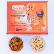 Diwali Puja Samagri Gift Pack with Cashews & Almonds