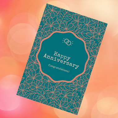 Anniversary Greeting Card