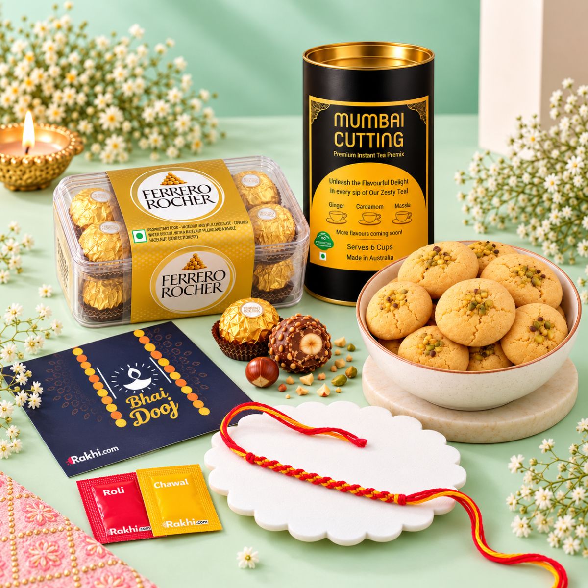 Bhai Dooj Tea & Treats Hamper