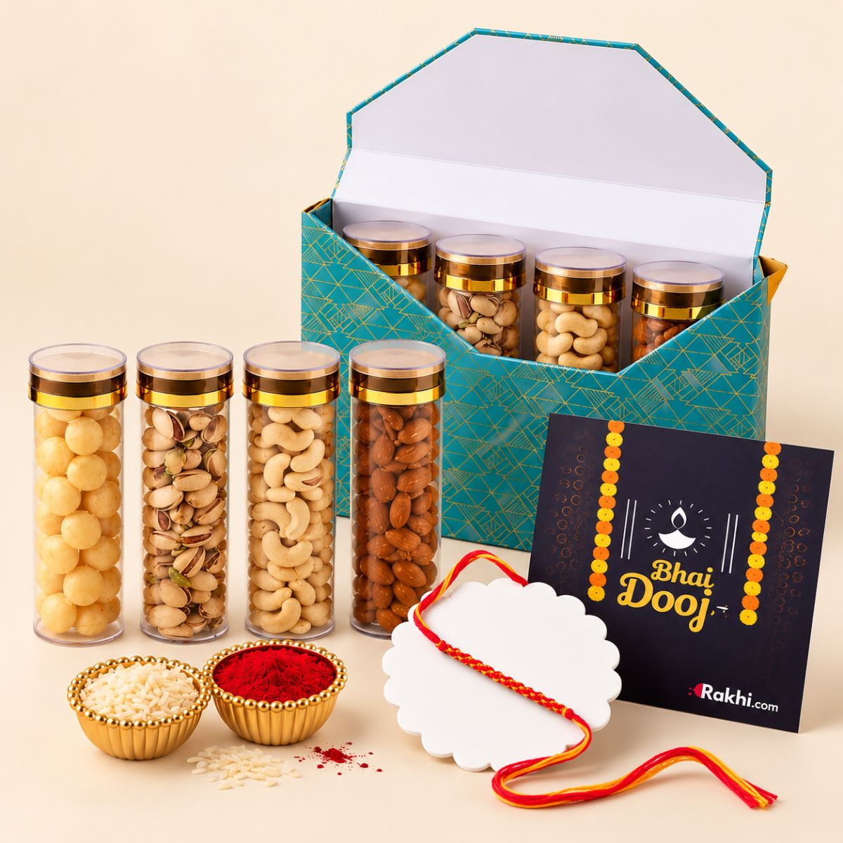 Royal Nut Quartet & Bhaidooj Hamper
