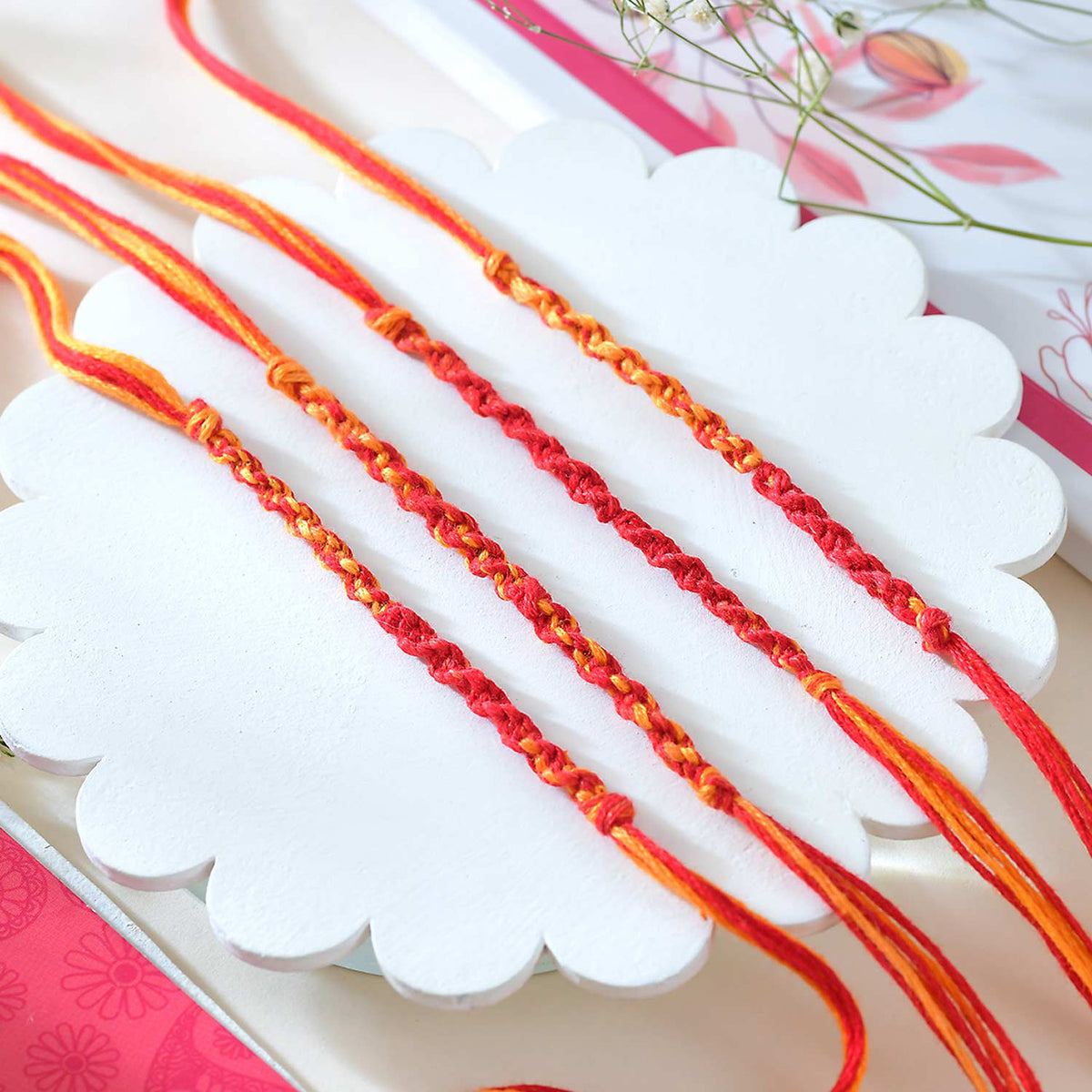 Bhaidooj Kalava Set of 4