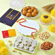 Bhai Dooj Sweets & Dry Fruits Gift Hamper