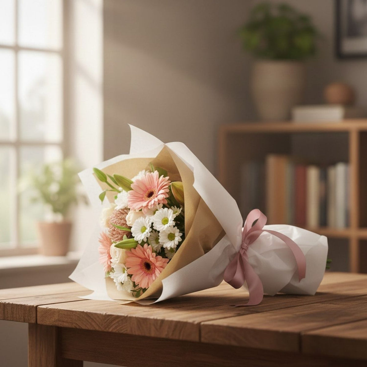 Pastel Garden Bloom Bouquet