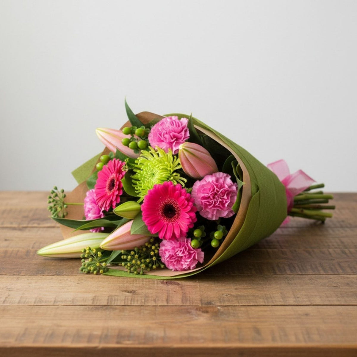 Pink Garden Bloom Bouquet