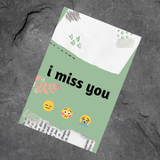 I Miss You Greeting Card