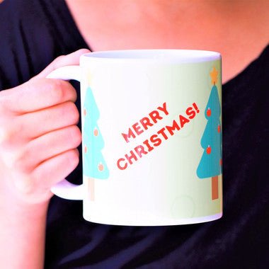 Personalized Merry Christmas Name Mug
