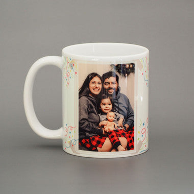 Personalized Happy New Year Photo Mug