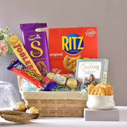 Premium Chocolate & Biscuit Gift Basket