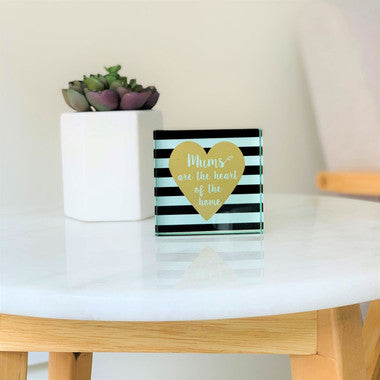 Mother’s Day Solid Glass Frame