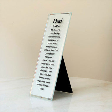 Father’s Day Thoughtful Glass Frame