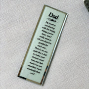 Father’s Day Thoughtful Glass Frame