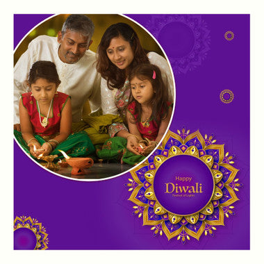 Personalized Diwali Cushion & Mug Combo