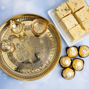 Laxmi Poojan Thali with Sweets & Chocolates