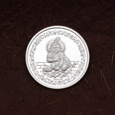 999 Silver Bal Gopal Coin