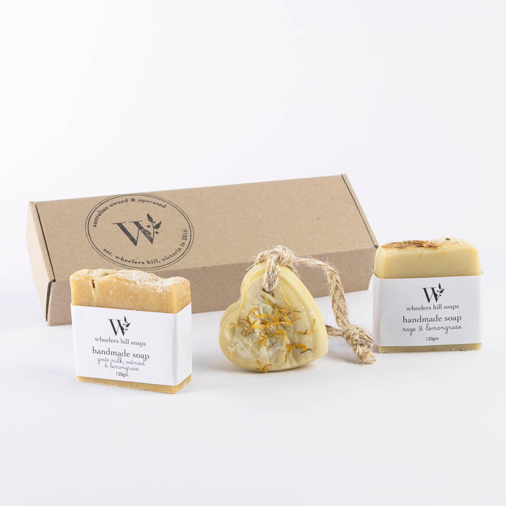 Lemongrass & Sage Soap Gift Set
