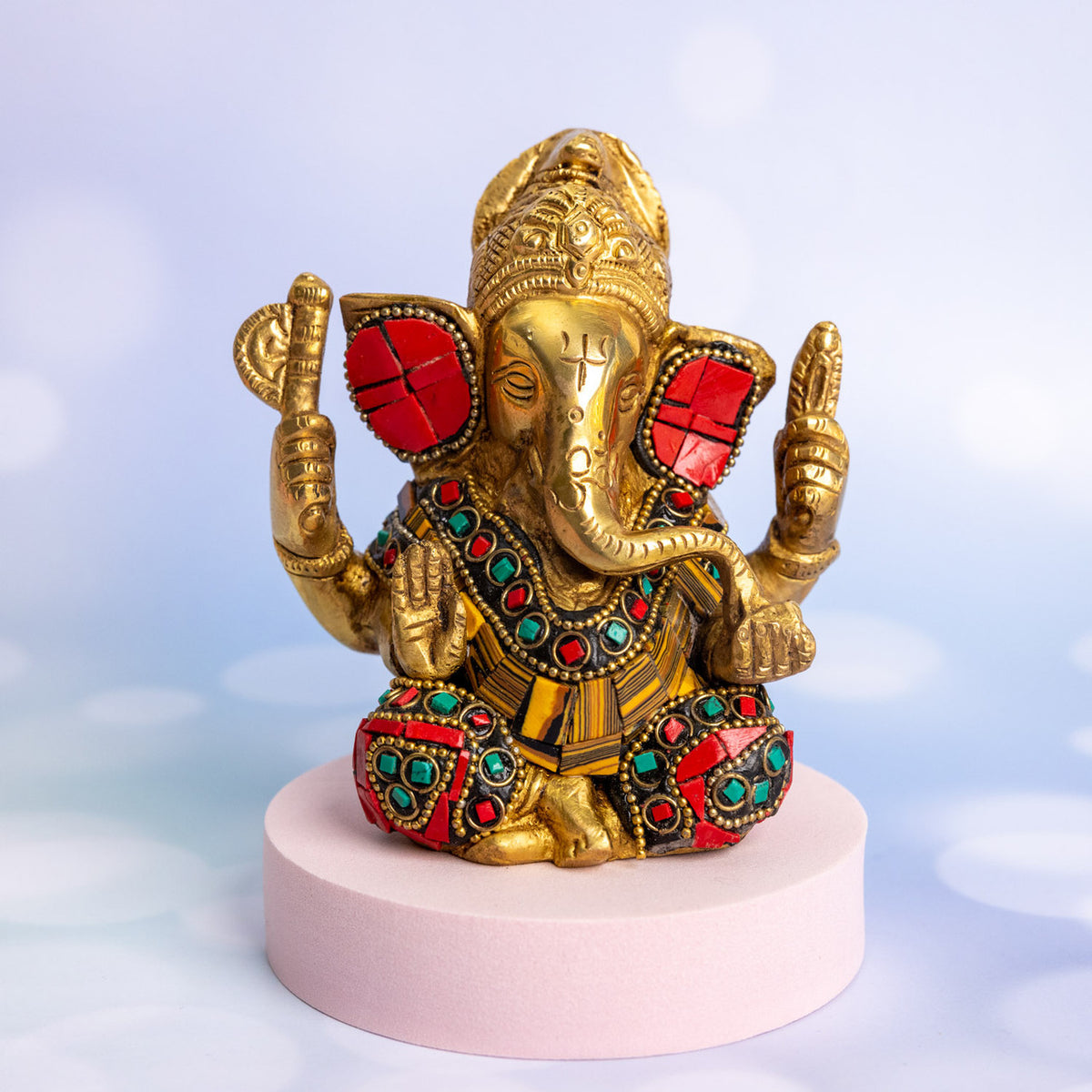 Brass Ganpati Idol