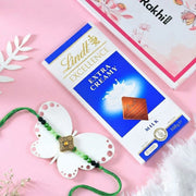 Rakhi with Extra Creamy Chocolates