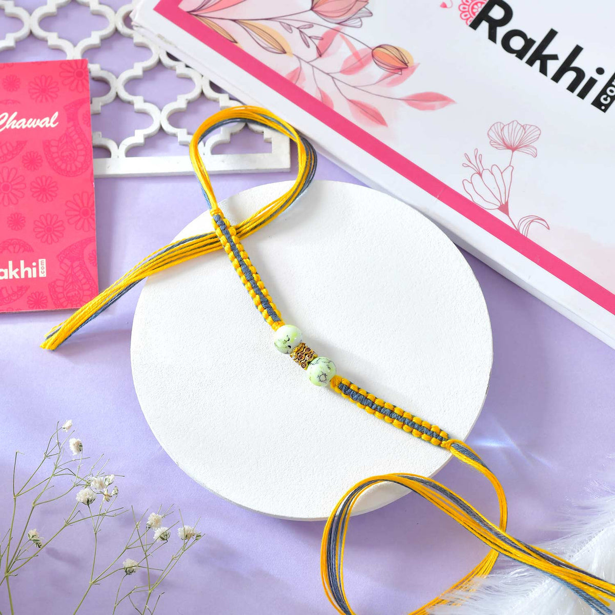 Single Rakhi with Lindt Chocolates