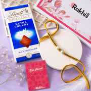 Single Rakhi with Lindt Chocolates