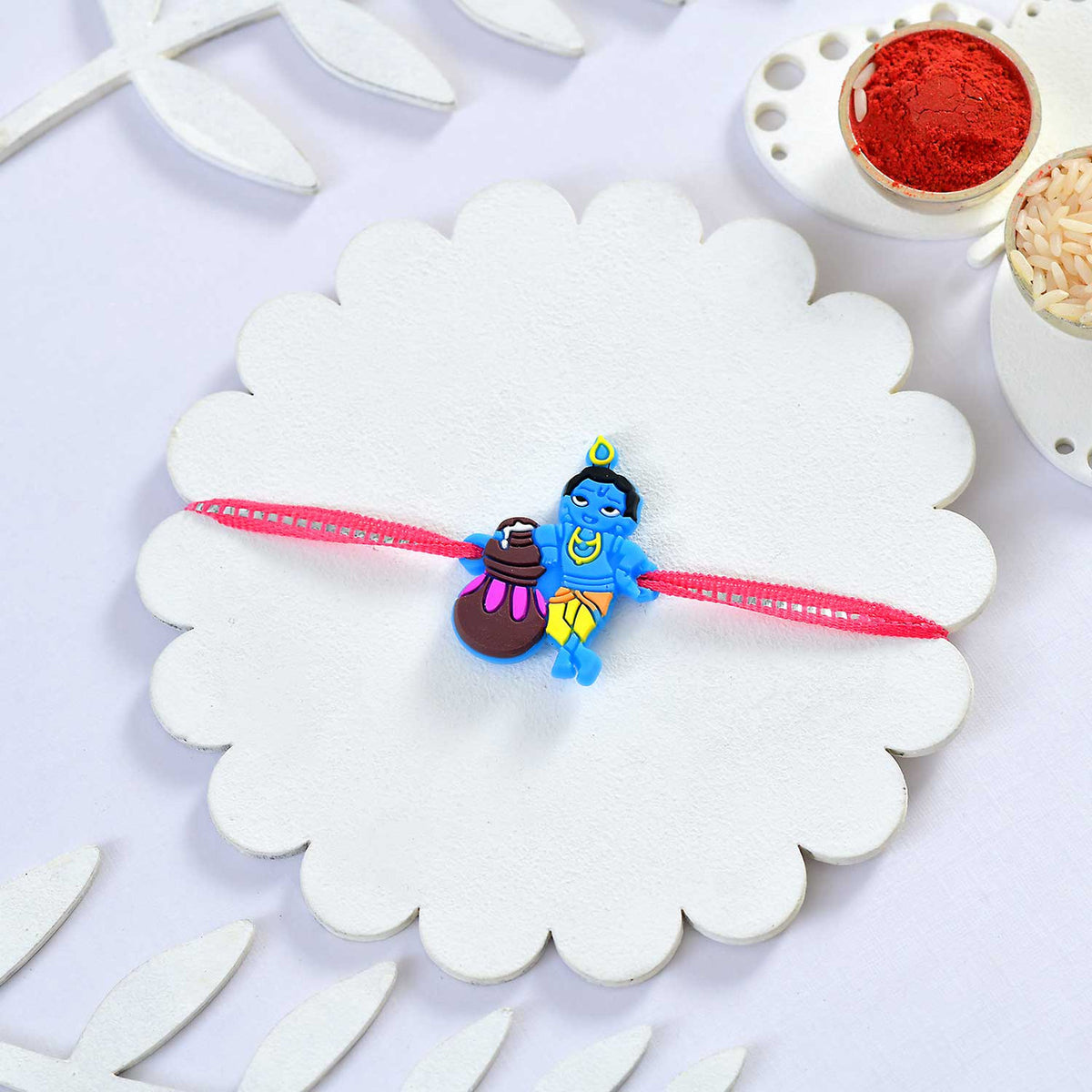 Bal Krishna Rakhi with Chocolate Delight Hamper
