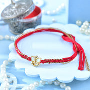 Gold Plated Ganesha Thread Rakhi