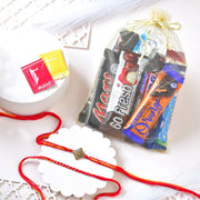 Traditional Rakhi with Assorted Chocolate Gift Pack