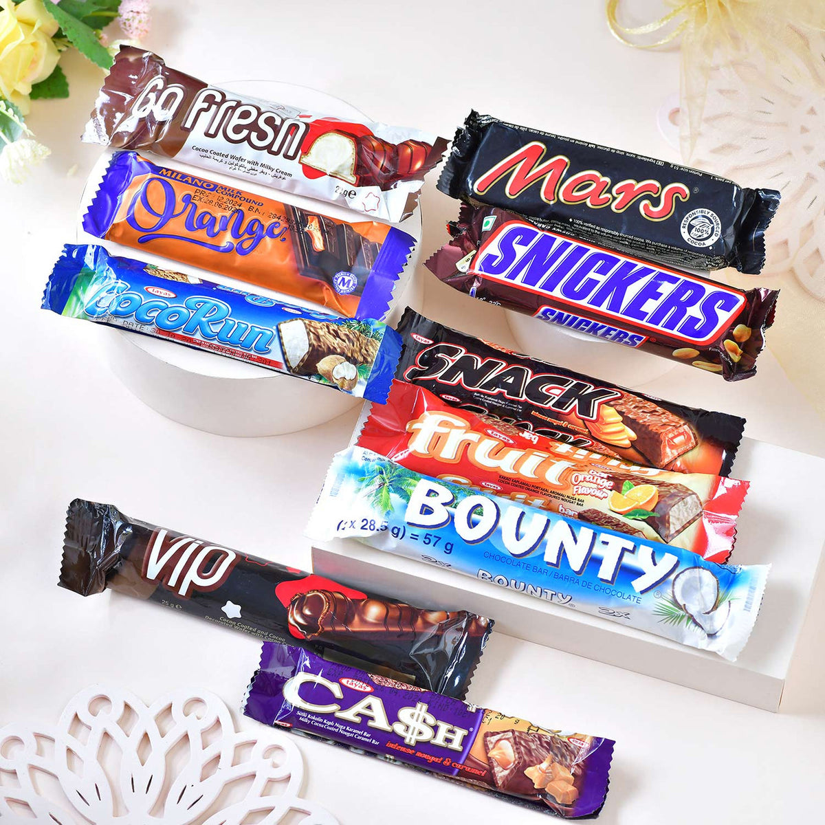 Family Rakhi Trio with Imported Chocolates