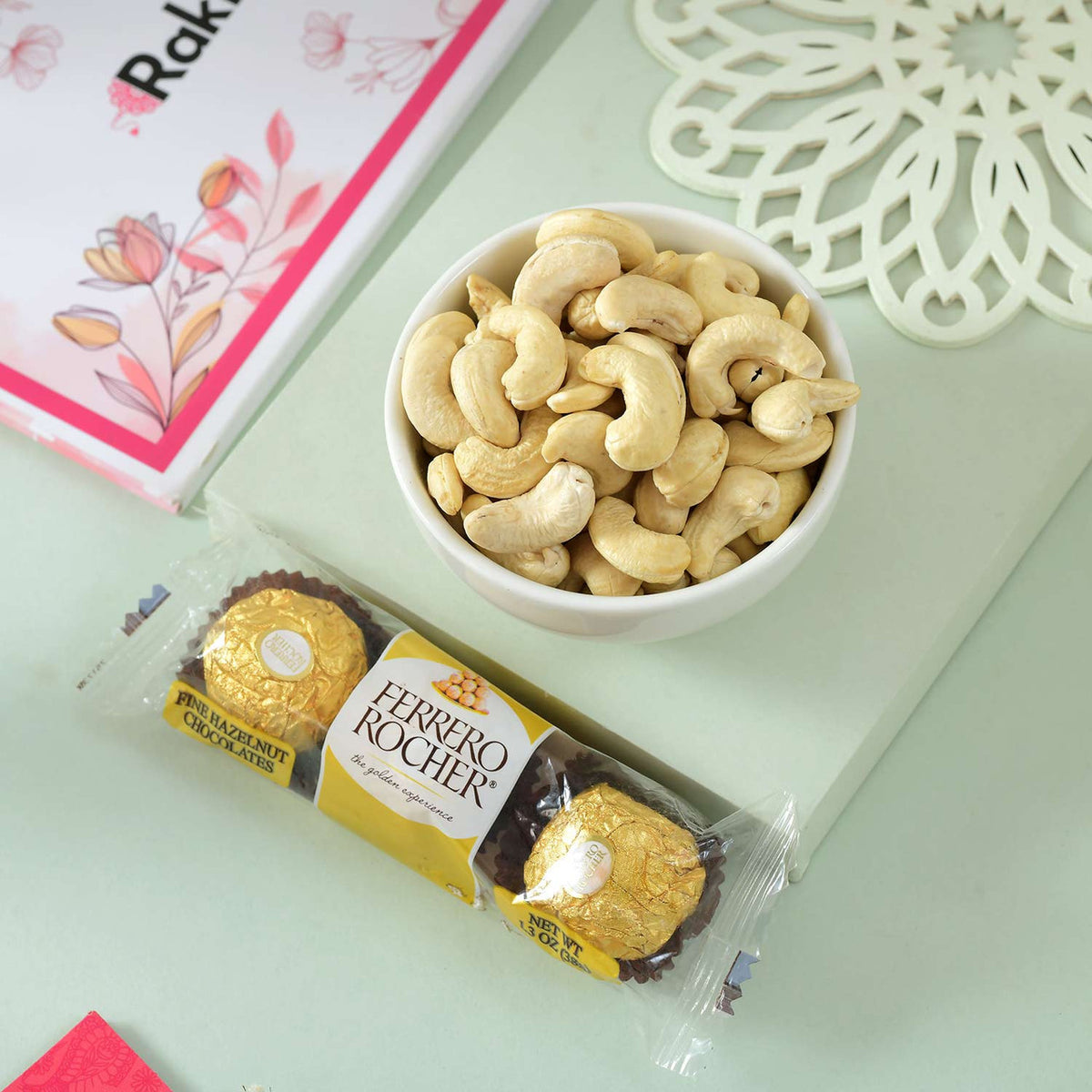 Four Ethnic Punjabi Rakhi Celebration Hamper