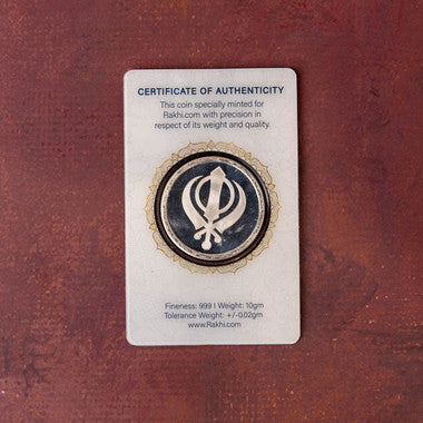 999 Silver Guru Nanak Coin